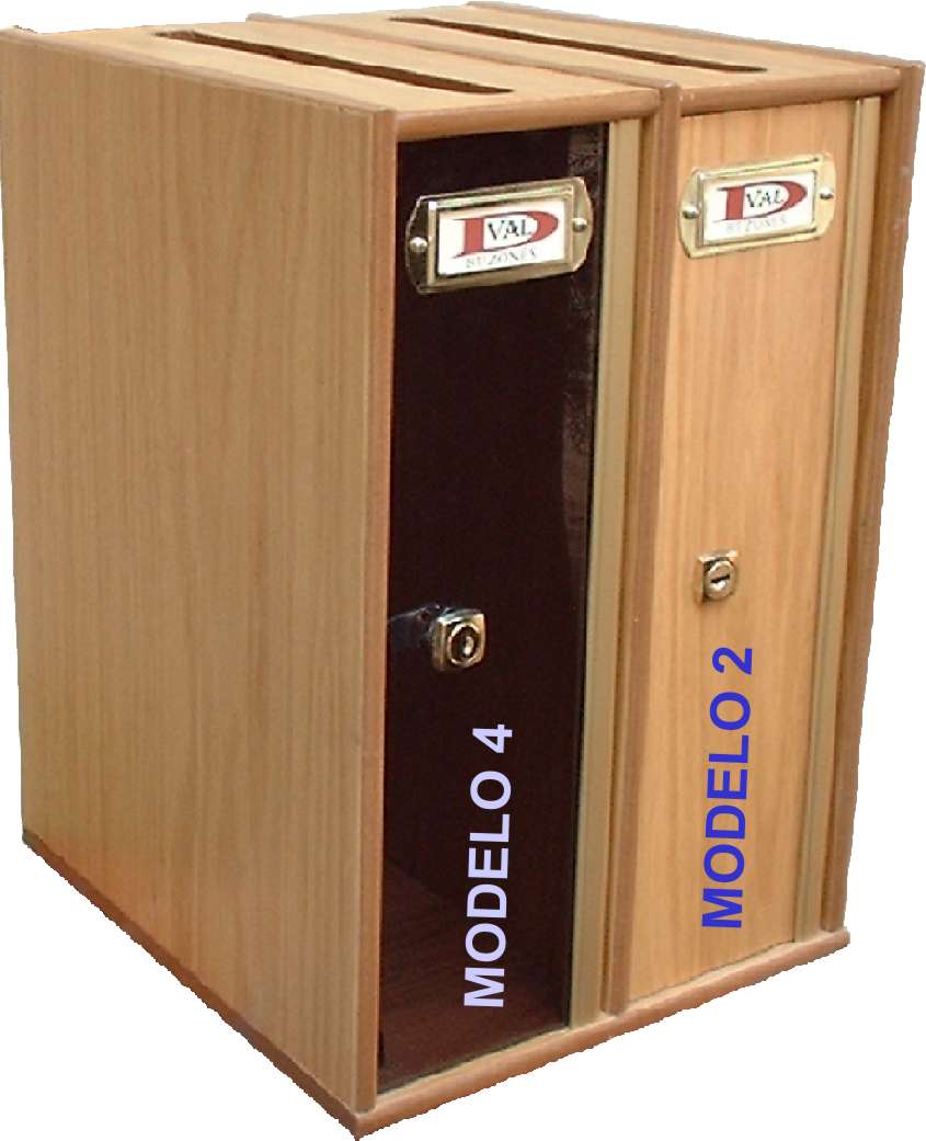 Buzon mod 1020 madera sapelly